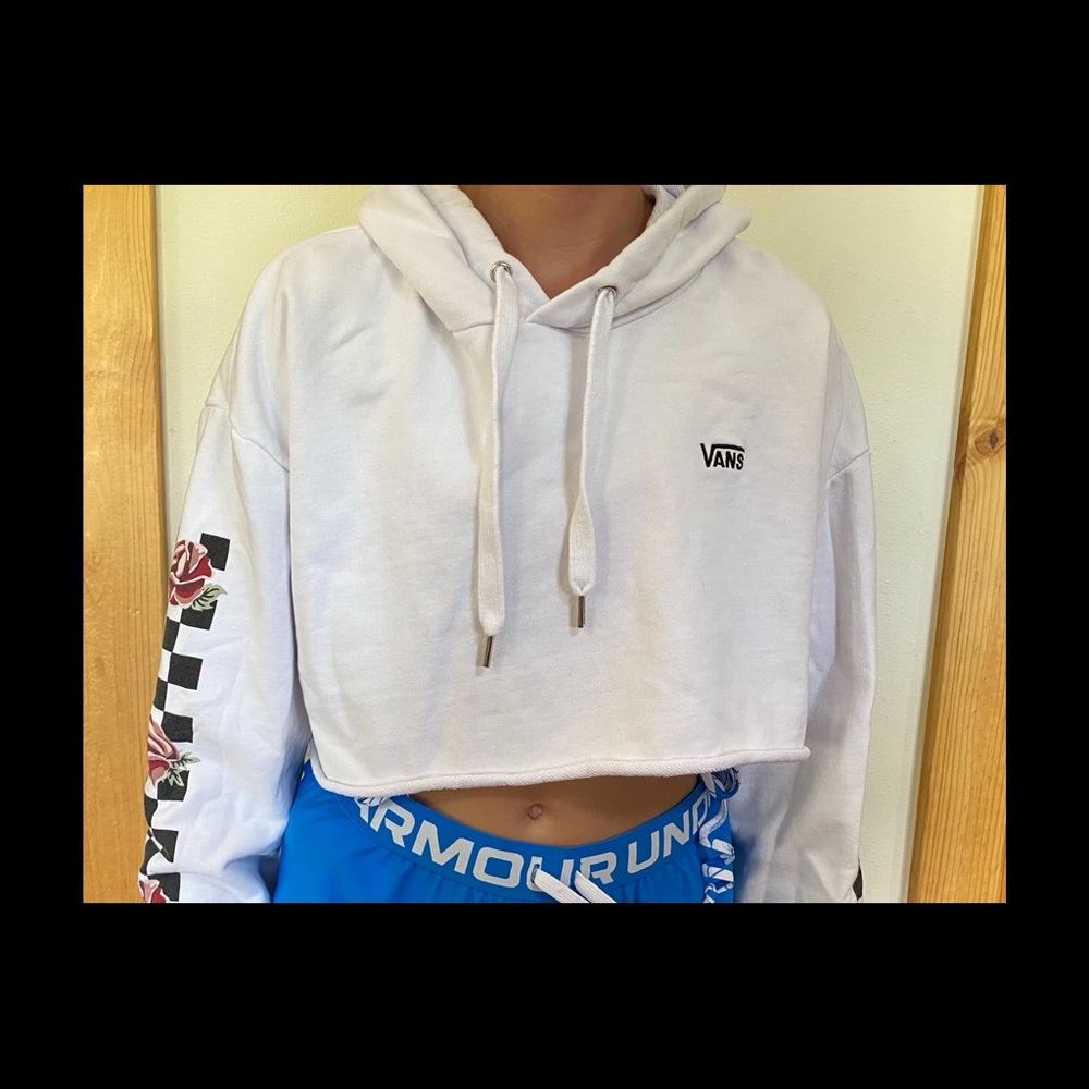 Vans cropped hoodie